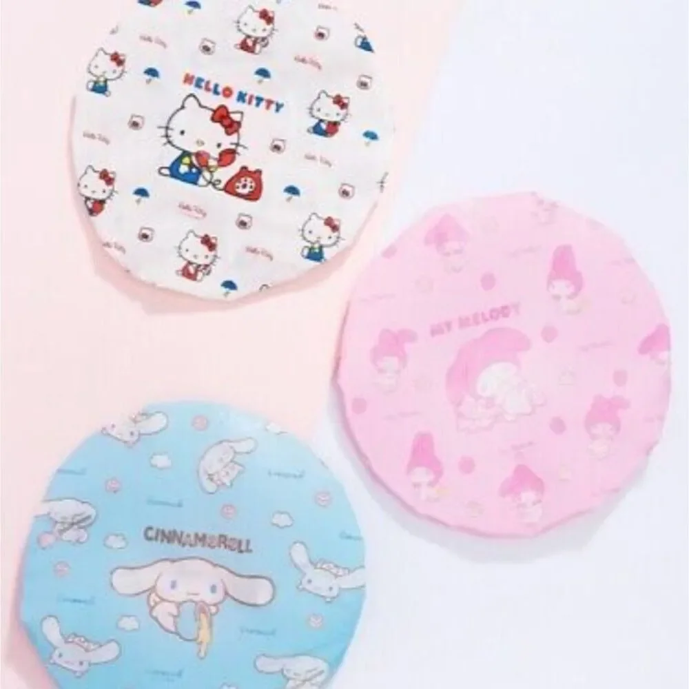 HELLO Kitty shower cap my melody Cinnamoroll Waterproof Cap